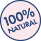 100% Natural Icon