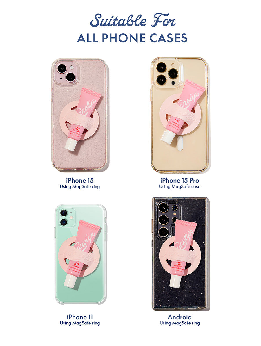 101 Ointment Strawberry Phone Lip Balm Holder