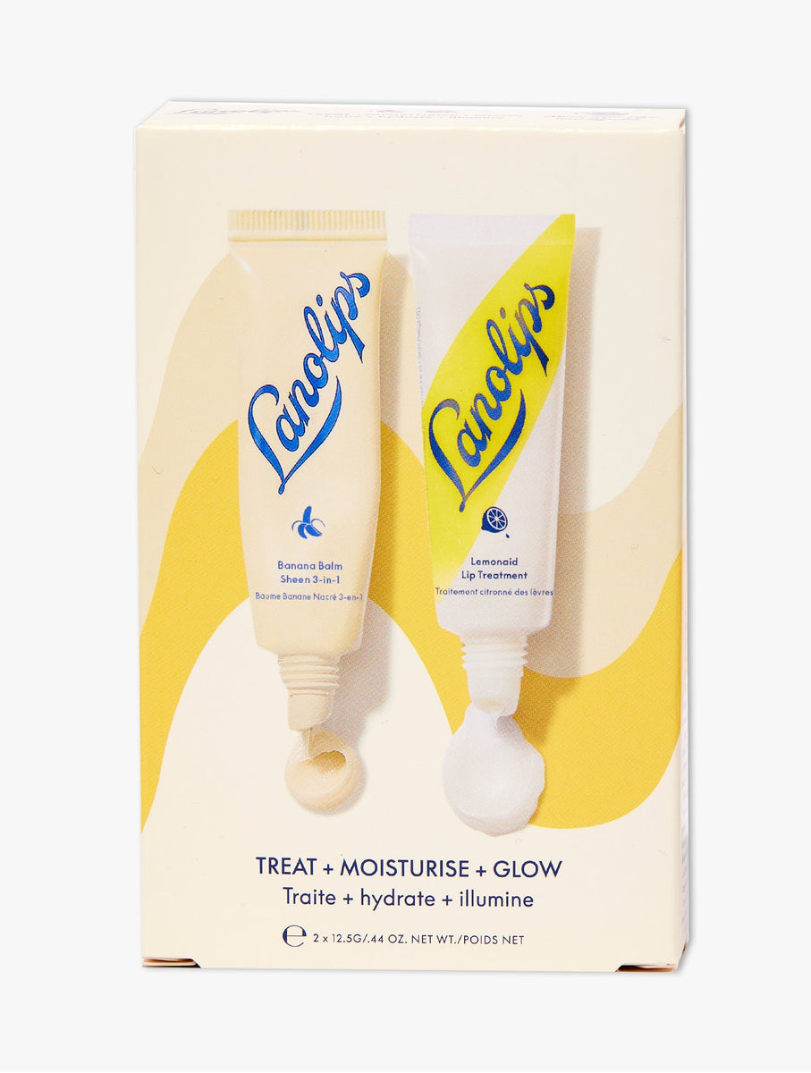Banana Balm & Lemonaid Lip Treatment Duo | Lanolips USA – Lanolips