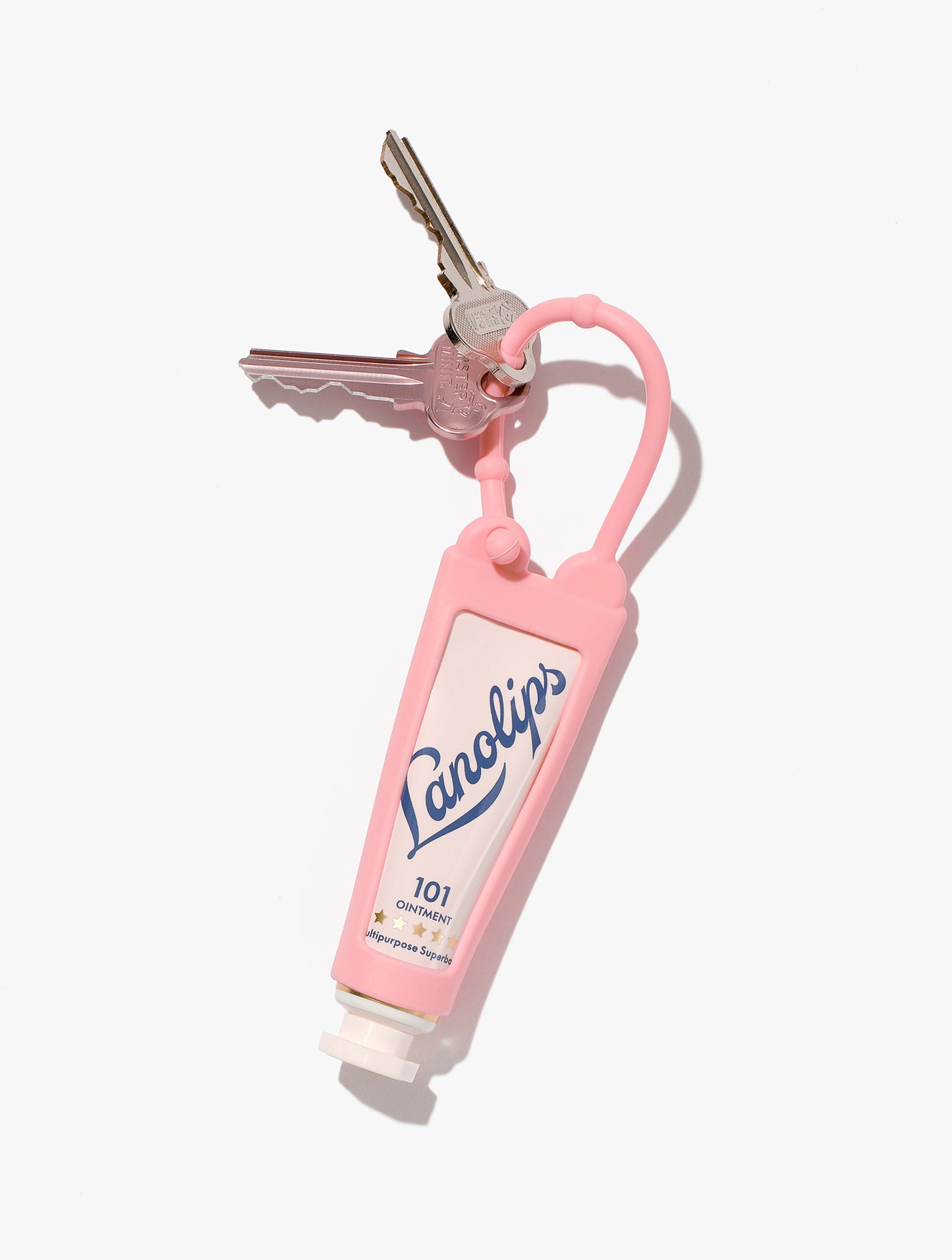 The Original 101 Ointment 9g Bauble + Key Ring is 100% natural + 101 uses! Voted "The World's Best Lip Balm", now in this year’s new Collector Edition key ring color in pink, handy for on-the-go.
