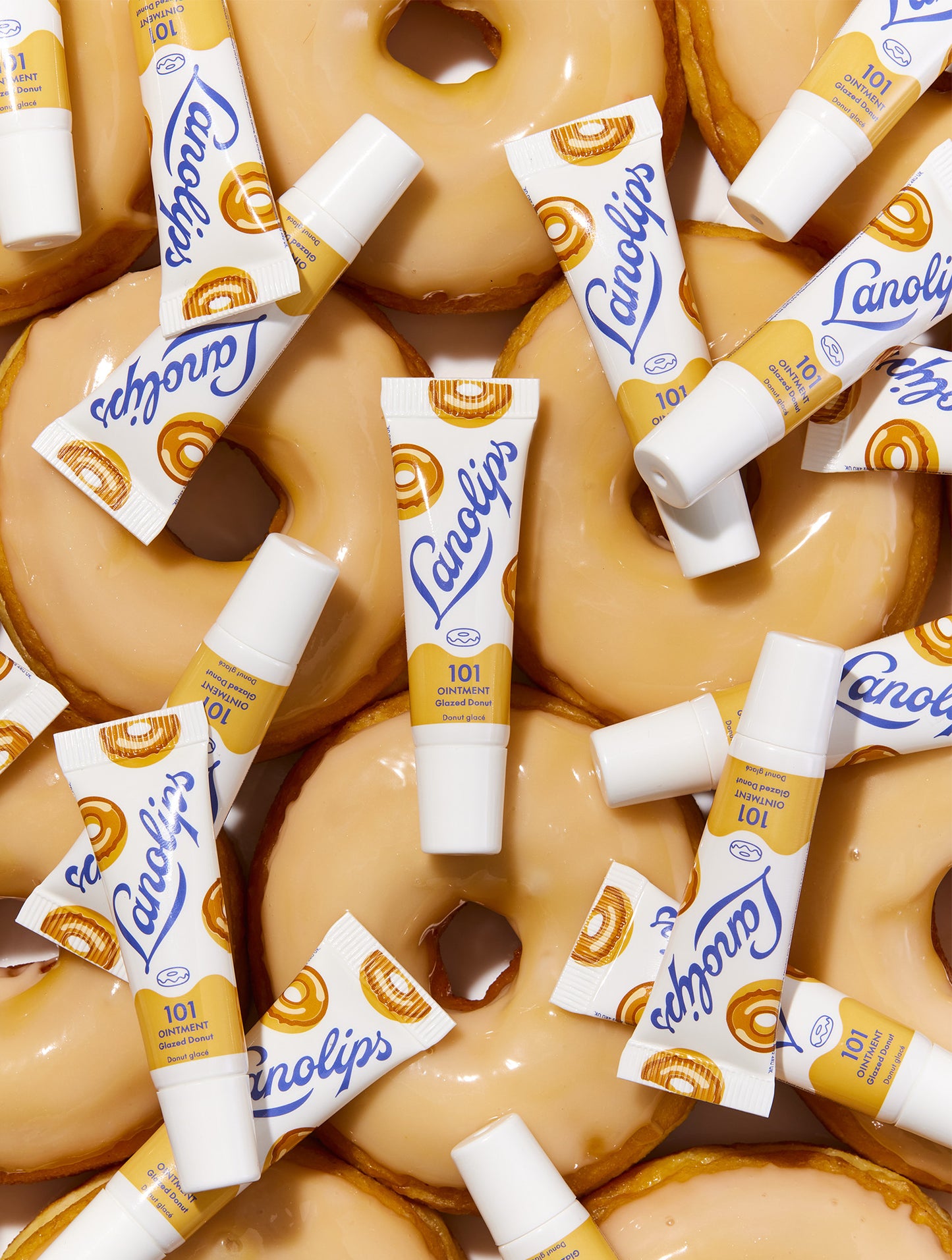 Lanolips 101 Ointment Multi-Balm Glazed Donut is a fan favorite and is now available in mini size, as part of the 101 Delicious Mini Bites 3pc lip balm set