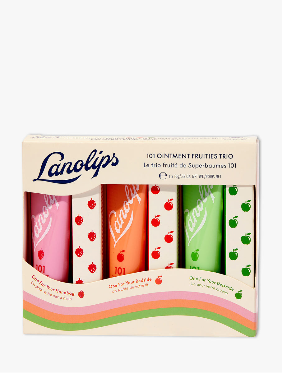 Best Lip Balm | 101 Ointment Fruities Trio | Lanolips USA