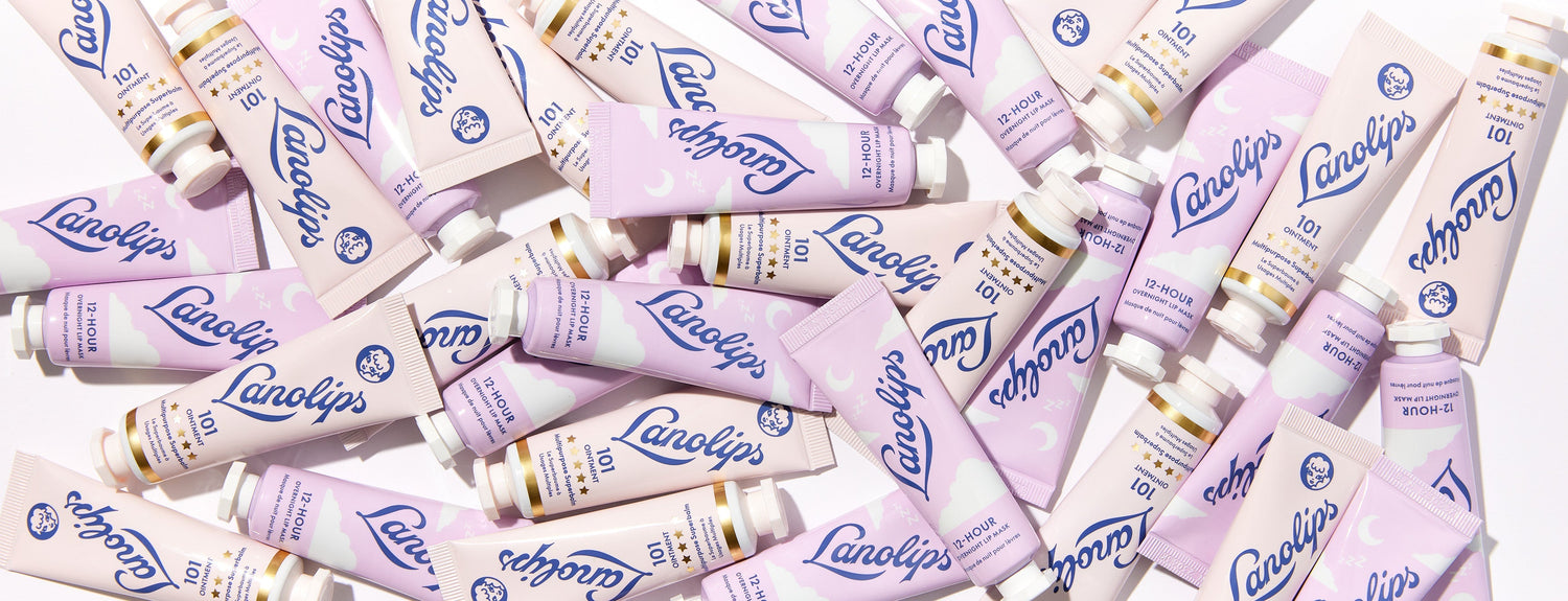 12 Hour overnight lip mask and 101 ointment tubes.