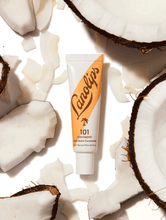 Lanolips 101 Ointment Multi-Balm in Coconutter | Load image into Gallery viewer, Lanolips 101 Ointment Multi-Balm in Coconutter contains our Original 101 Ointment and infused it with coconut oil &amp; vitamin E
