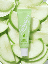101 Ointment Multi-Balm Green Apple | Lanolips | Load image into Gallery viewer, Lanolips 101 Ointment Multi-Balm in Green Apple is infused with real apple-fruit extract &amp; vitamin E
