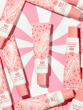 Lanolips' 101 Ointment Multi-Balm Raspberry Shortcake is part of the new 101 Delicious range. | Load image into Gallery viewer, Lanolips&#39; 101 Ointment Multi-Balm Raspberry Shortcake is a burst of sweet, tangy raspberries with rich buttery shortcake goodness.
