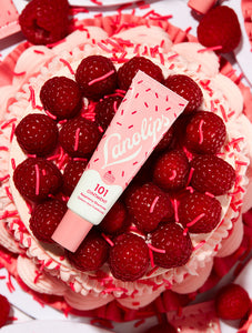 Lanolips 101 Delicious comes in two delicious all-natural flavors: Glazed Donut & Raspberry Shortcake.