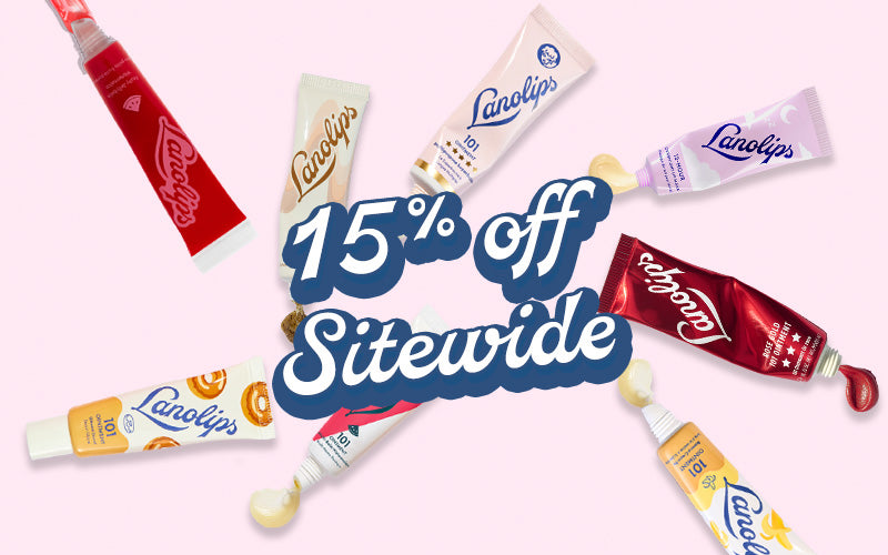 Lanolips End of Year Sale - 15% OFF SITEWIDE