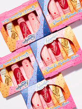 Gloss + Hydrate Minis - 101 Ointment Strawberry, Coconutter & Glossy Balm Candy in a cute mini size | Load image into Gallery viewer, Lanolips Gloss + Hydrate Minis is now in the perfect mini-pocket size.
