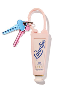 Lanolips 101 Ointment 9g bauble + key ring with attached keys.