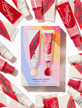 Lanolips Icons Duo comes in our best selling 101 Ointment Watermelon and Glossy Balm Candy. | Load image into Gallery viewer, Share the glow of ultimate hydration this holiday season with our Lanolips Icons Duo. Contains our best selling 101 Ointment Watermelon and Glossy Balm Candy. 
