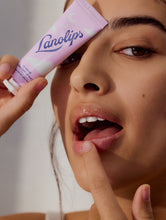Lanolips 12 Hour Overnight Lip Mask - Squeezed | Load image into Gallery viewer, Model applying Lanolips 12 Hour Overnight Lip Mask
