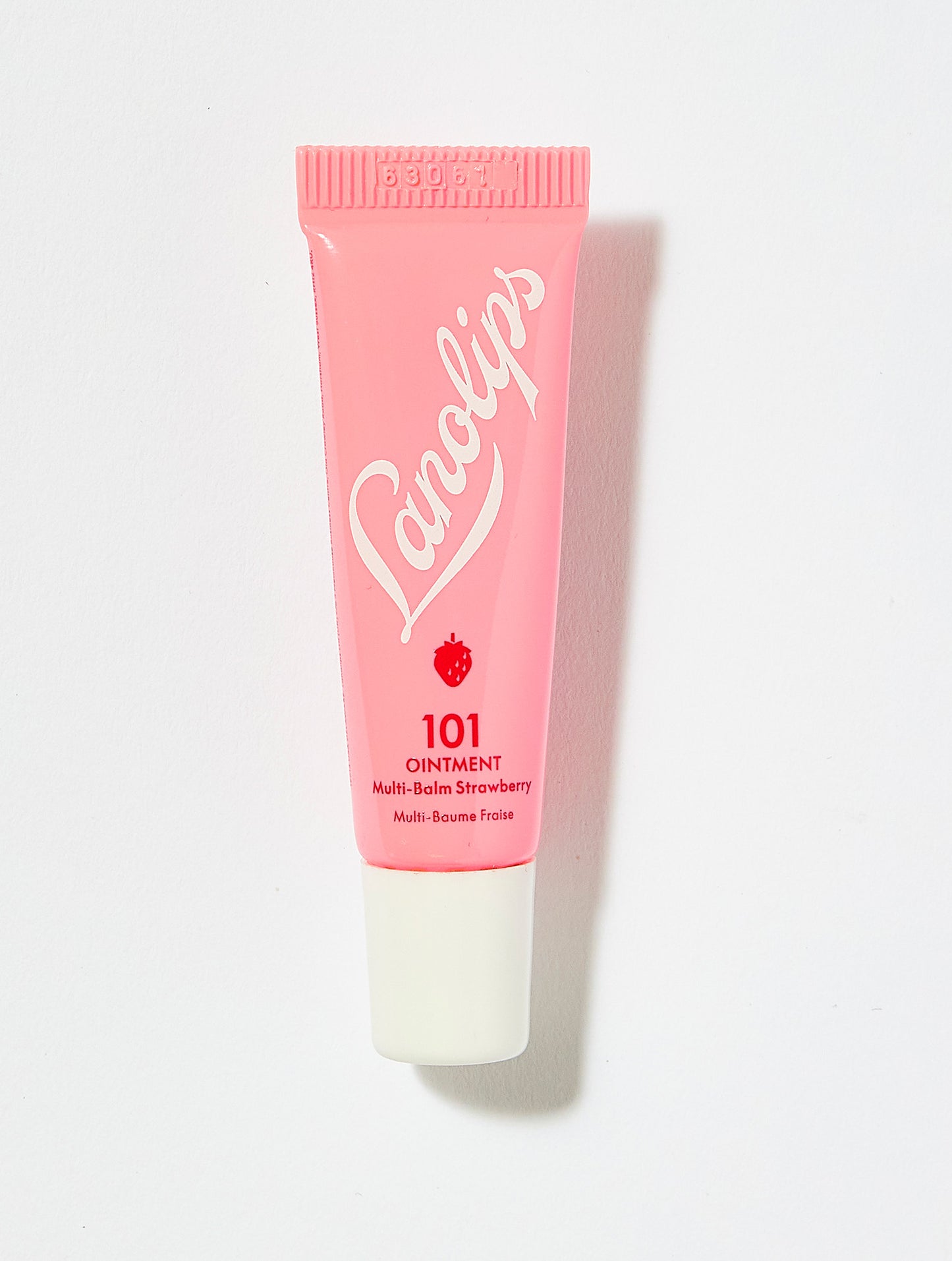 Lanolips 101 Ointment Multi-Balm Strawberry 4g mini is made with rich lanolin, vitamin e and natural strawberry fruit extracts. 