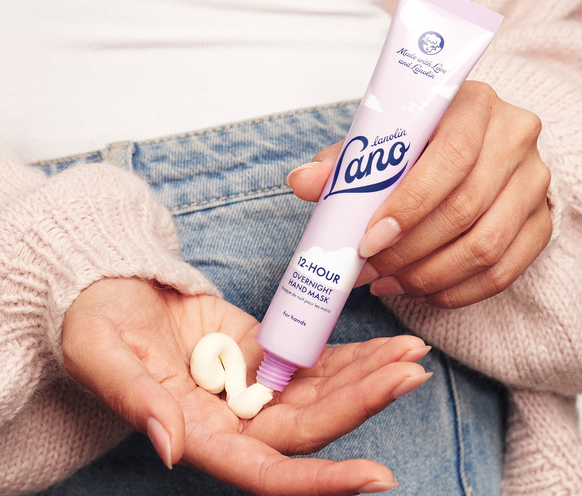 Lanolin Hand Mask | 12 Hour Overnight Hand Mask | Lanolips US