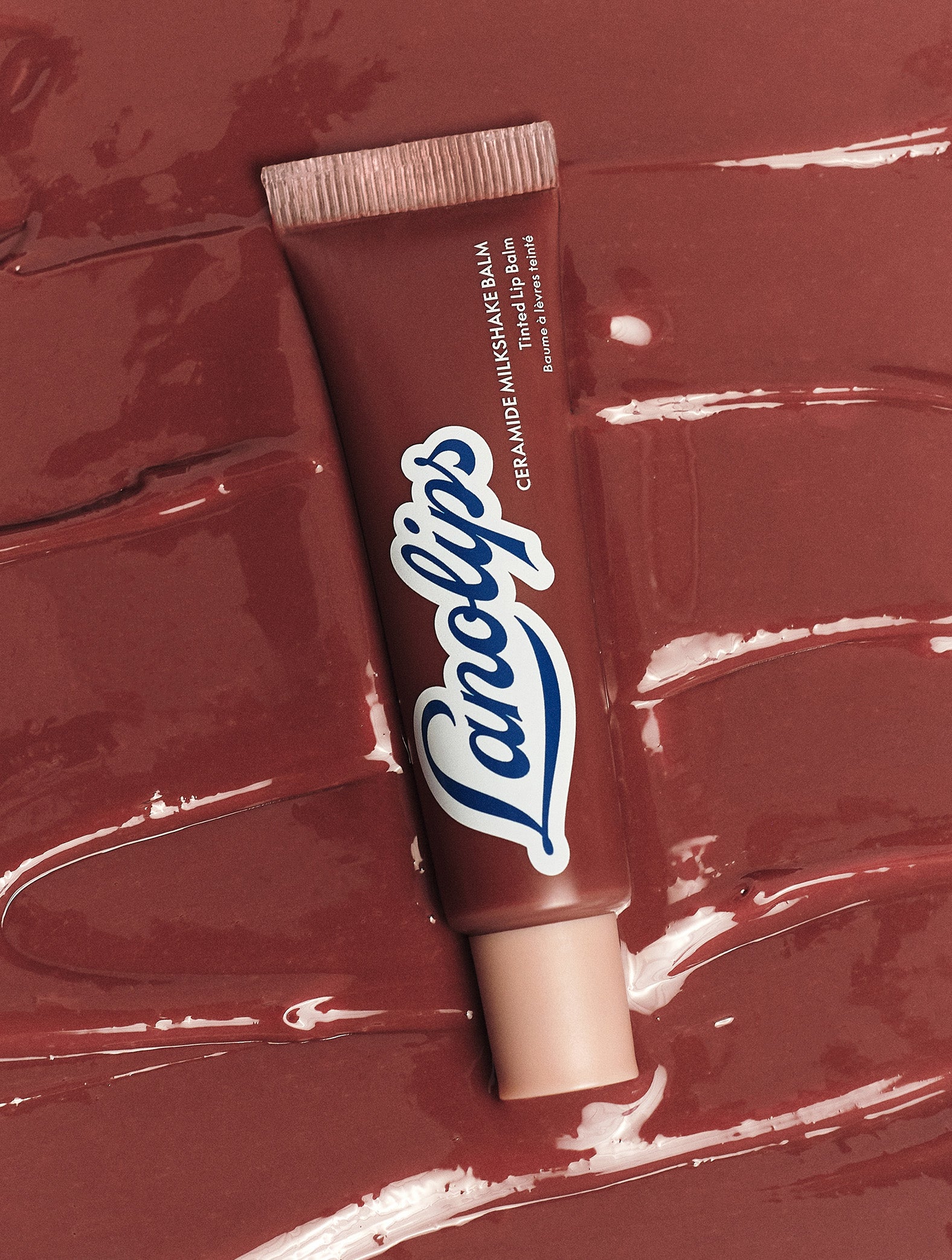 Caramel Lip Balm | Ceramide Milkshake Balm Caramel Melt | Lanolips