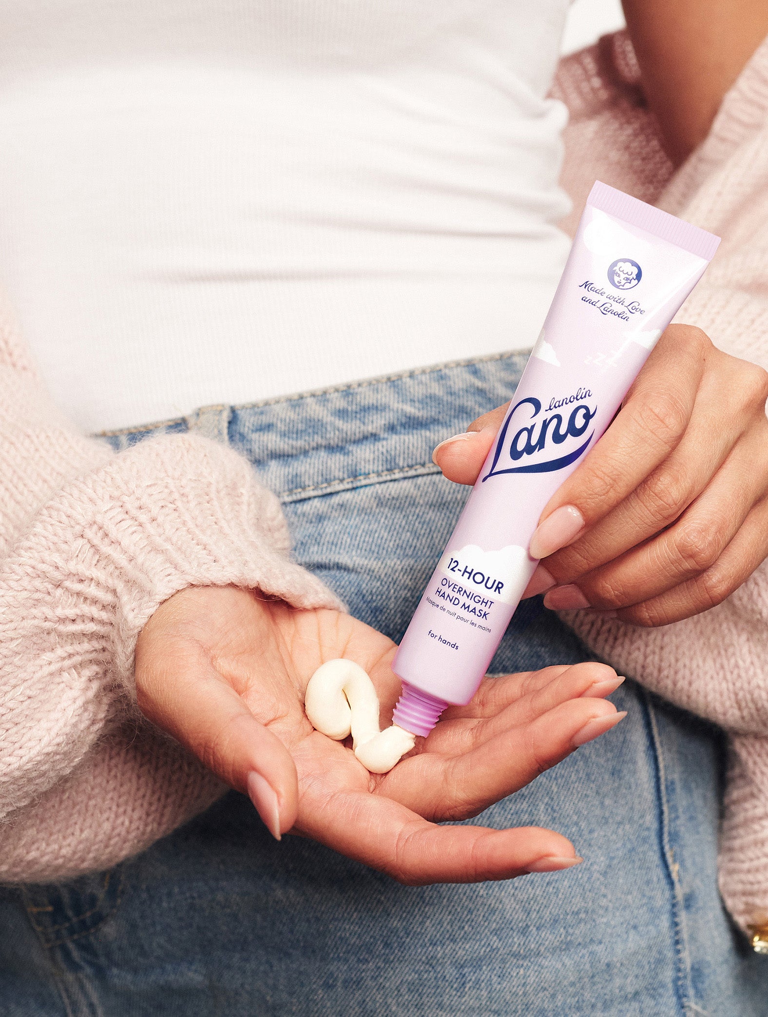Lanolin Hand Mask | 12 Hour Overnight Hand Mask | Lanolips US