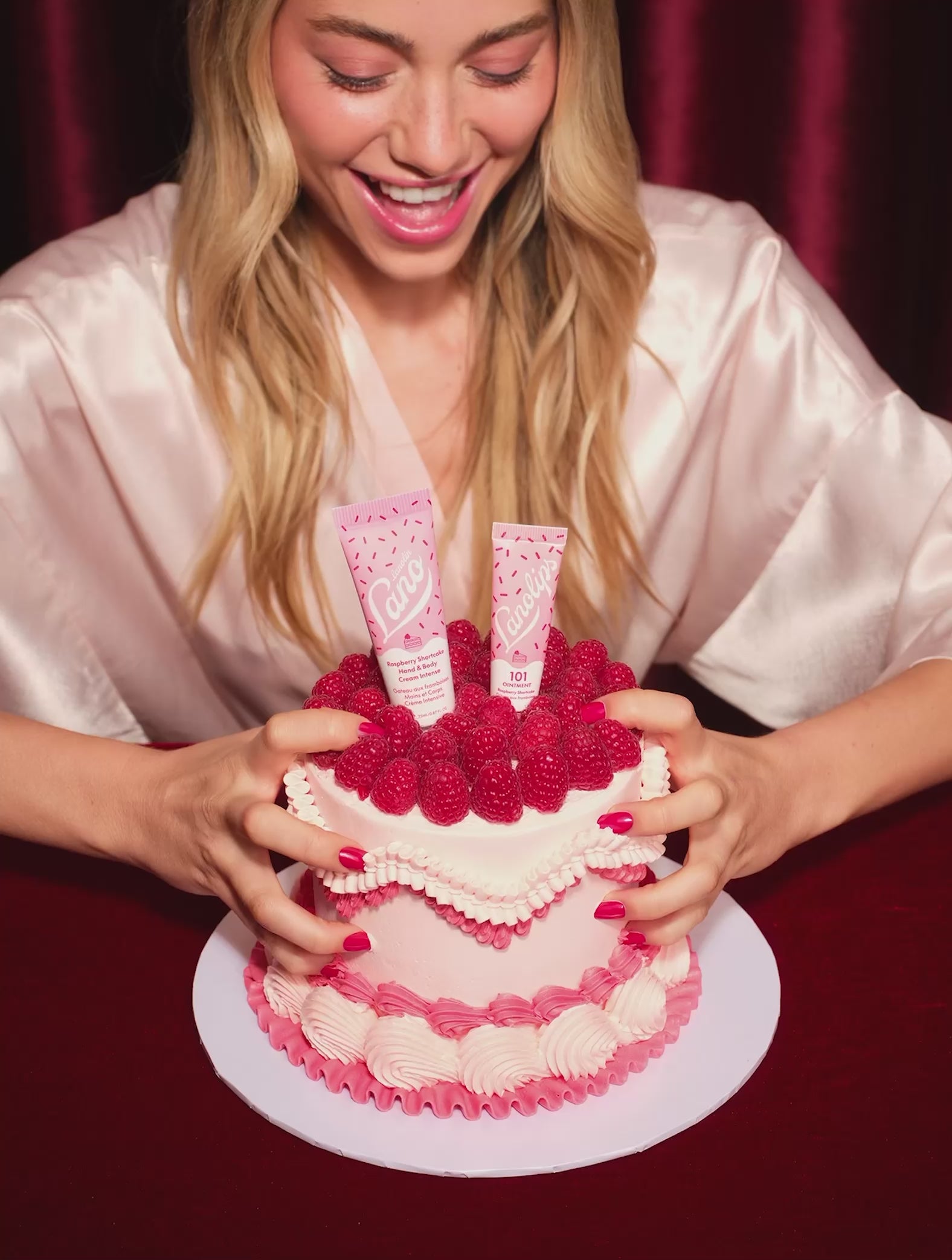 Raspberry Shortcake Holiday Duo | Limited Edition | Lanolips USA