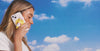 Video montage shots of the Lanolips Sun Balm SPF 30 Phone Lip Balm Holder in sunshine yellow. 