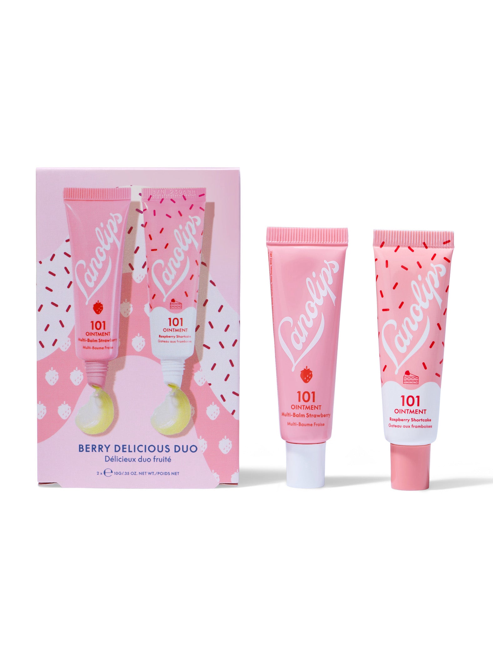 Lanolips Berry Delicious Duo | Limited Edition Gift Set | Lanolips