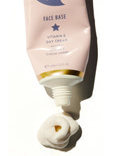lanolin face base day cream	 | Load image into Gallery viewer, Lano FACE BASE VITAMIN E DAY CREAM squeezed
