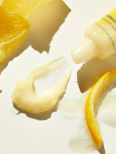 Lanolips Banana Balm + Lemonaid Lip Treatment | Load image into Gallery viewer, Close up shot of squeezed tube of Lanolips Lemonaid Lip Treatment
