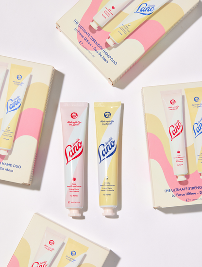 The Ultimate Strength Hand Duo comes in Vanilla and Rose.