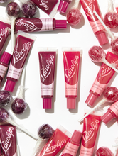 Lanolips' Glossy Balm Berry squeezed | Load image into Gallery viewer, Lanolips&#39; Glossy Balm range comes in two delicious flavours - Candy and Berry
