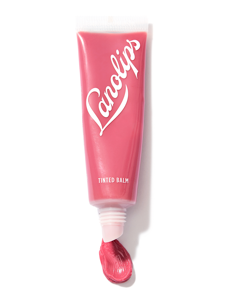 Tinted Lanolin Lip Balm Rhubarb